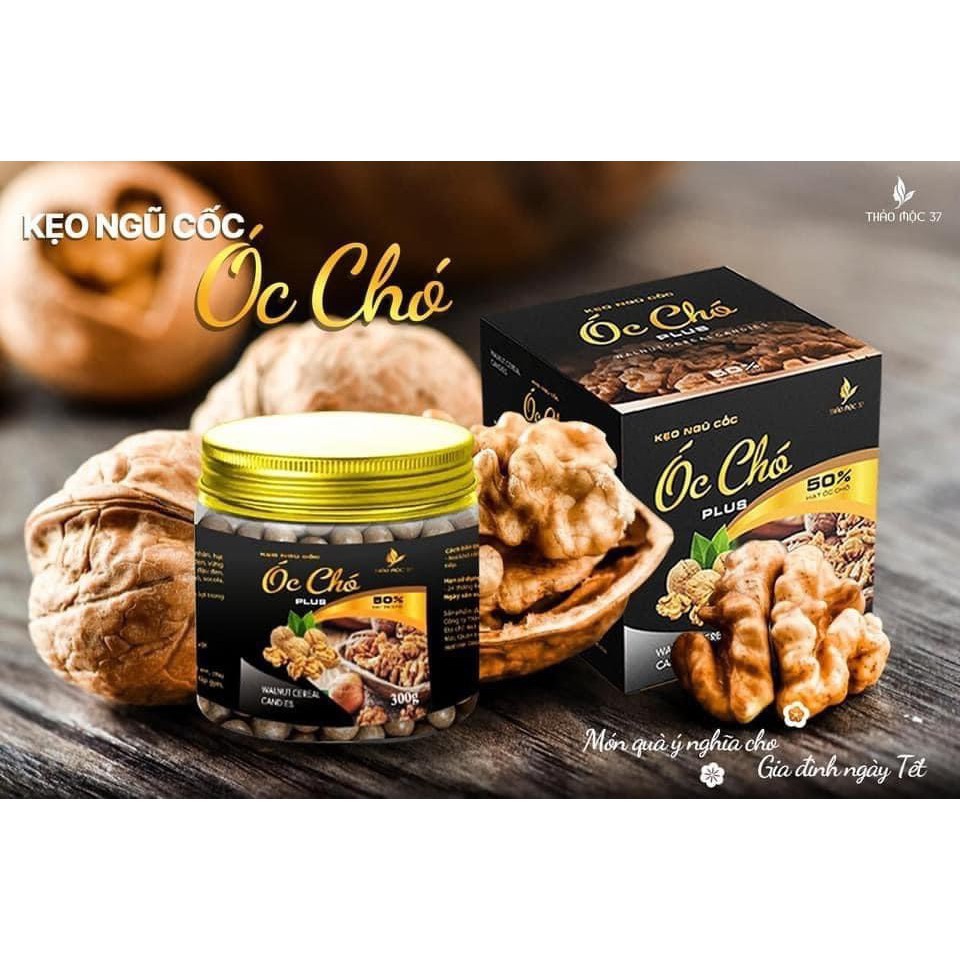 Kẹo Ngủ Cốc ÓC CHÓ PLUS Thảo Mọc 37-chính hãng