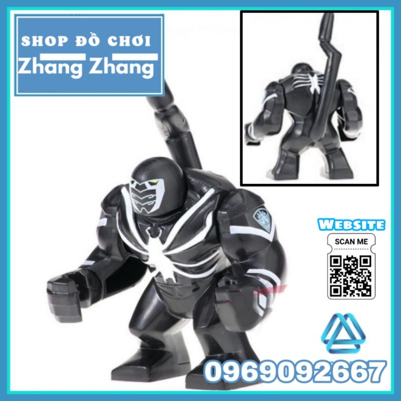 Đồ chơi Xếp hình Space Knight Venom trong Spider-Man Người nhện Minifigures POGO PG1816 PG8139