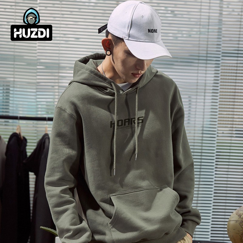 Áo Hoodie Nam Nữ Unisex HUZDI - Phong Cách Hàn Quốc Cá Tính, Chất Nỉ Cào Bông Dày Ấm - Mã HOD012 | BigBuy360 - bigbuy360.vn