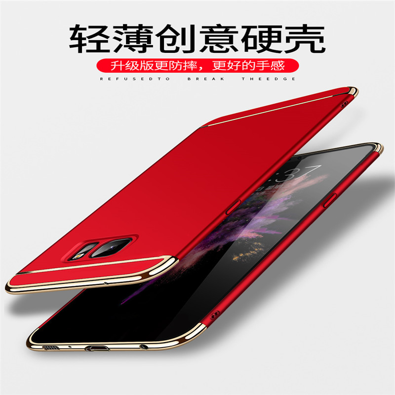 ốp điện thoại Mặt Nhám 3 Trong 1 Cho Samsung Galaxy A8 A9 S10 5g S20 S21 Plus 2018 Ultra Note 10 Pro
