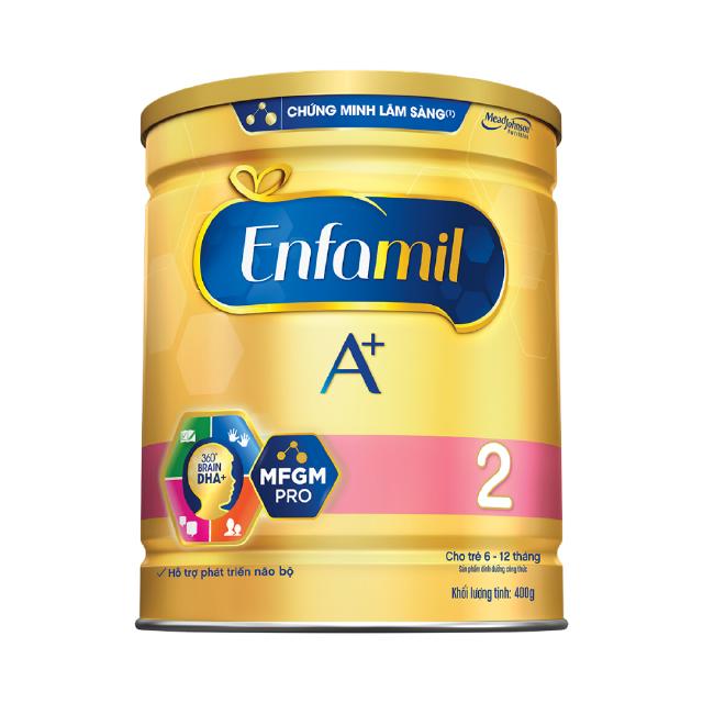 SỮA ENFAMIL A+ SỐ 2 400G 6-12 THÁNG