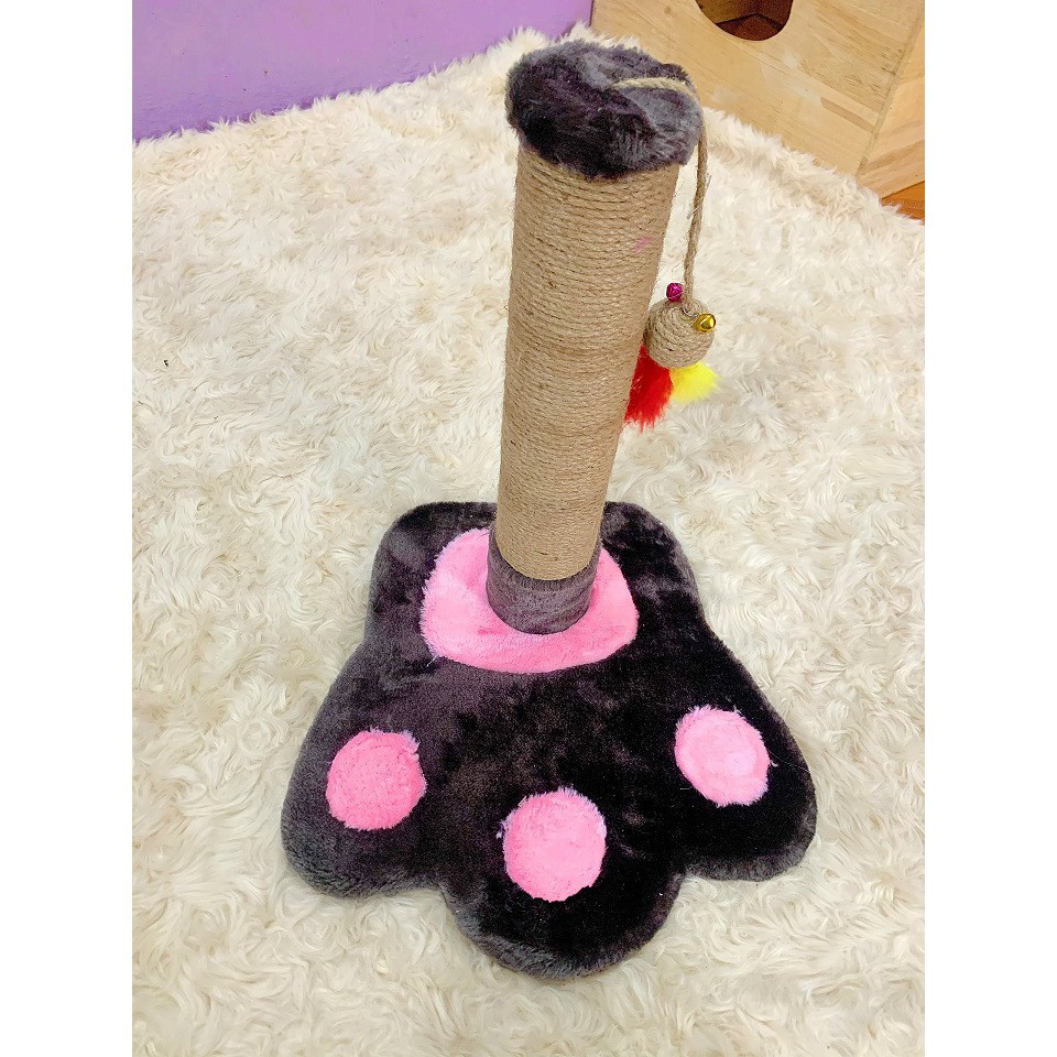 Trụ mèo cào, cột cho mèo mài móng, đồ chơi mèo Cattree