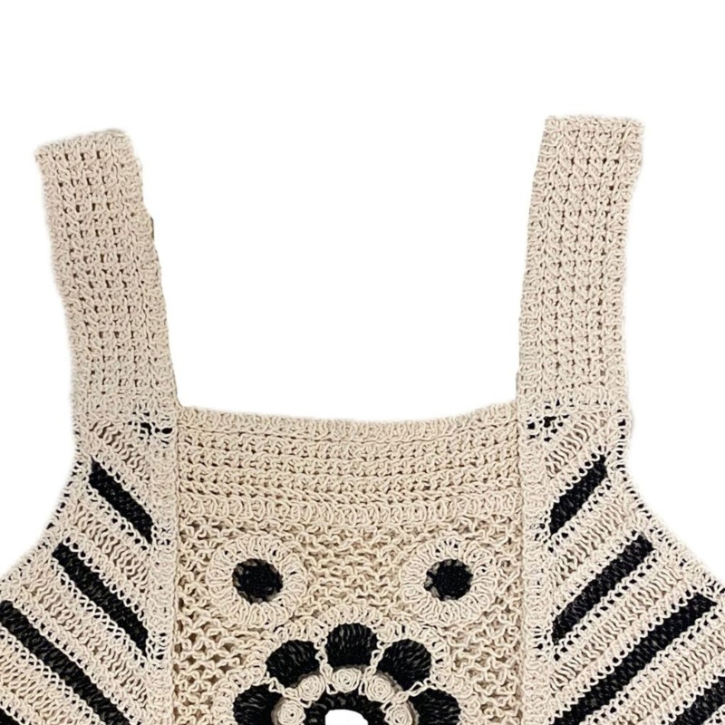 Áo Lửng Không Tay Họa Tiết Sọc Hoa Thời Trang Gợi Cảm Cho Nữ