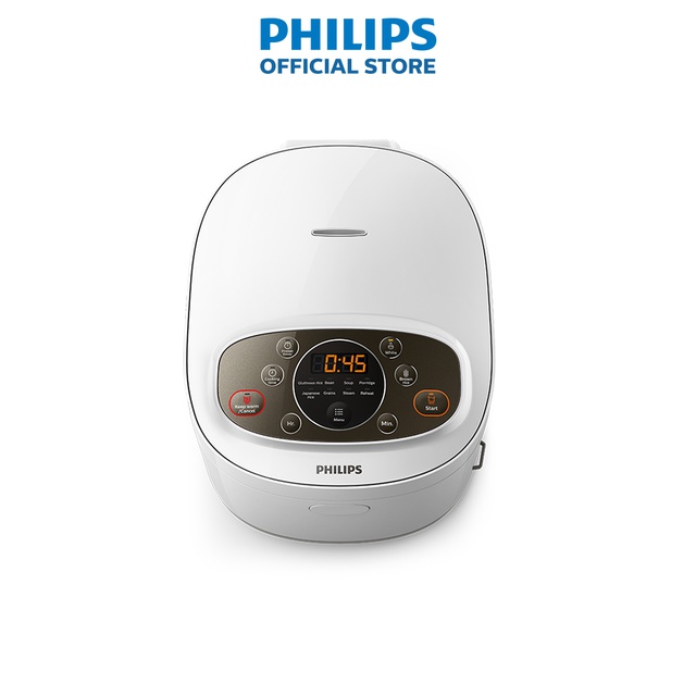 [Mã ELMALL500 giảm 10% đơn 500K] Nồi cơm điện Philips HD4533/66 1.8L - Hàng chính hãng