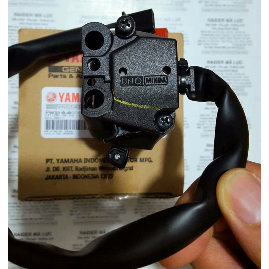 Cùm công tắc Yamaha R15v3 MT15 FZ155 chính hãng nhập khẩu Indonesia