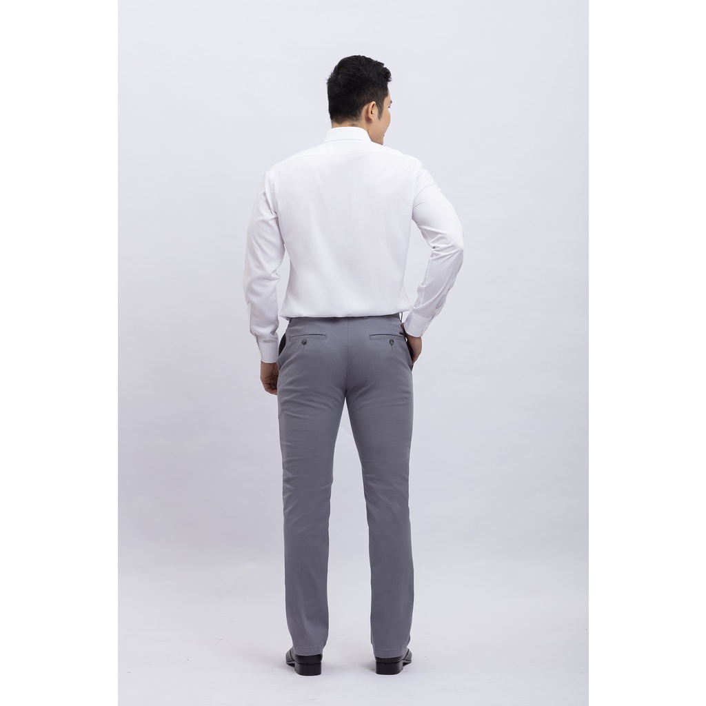 Quần kaki nam Slimfit màu xám