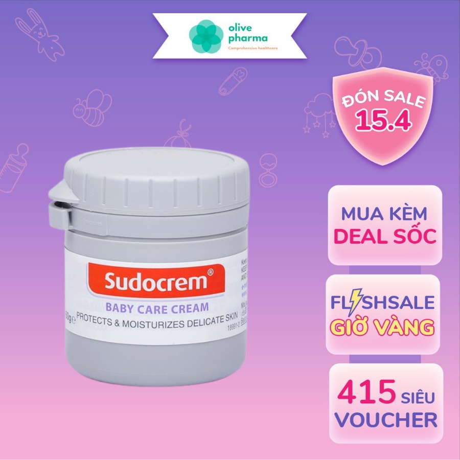 KEM HĂM SUDOCREM SỐ 1 UK 60g