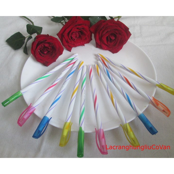 Bút bi nến, bút dành cho học sinh, nét thanh nhỏ