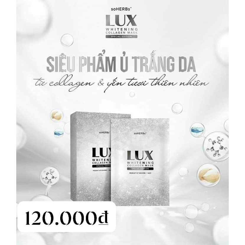 Ủ trắng body Lux, ủ trắng da dịch yến bật tone nhanh chóng, sáng mịn hồng hào | BigBuy360 - bigbuy360.vn