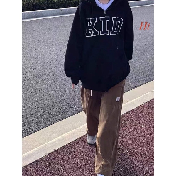 Áo khoác nỉ cotton KID HT12