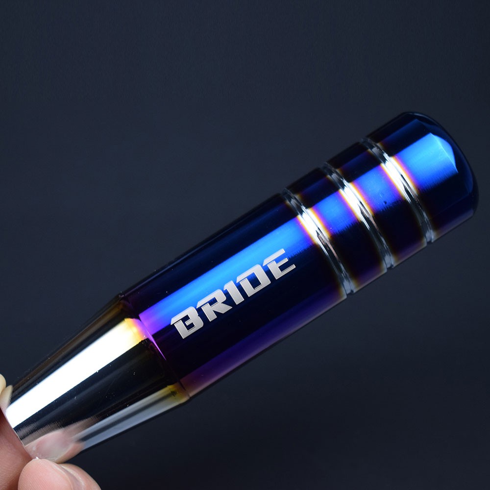 Núm Gạt Chuyển Số Xe Hơi / Xe Tải Bằng Nhôm Màu Xanh Dương Cháy 13CM Thông Dụng