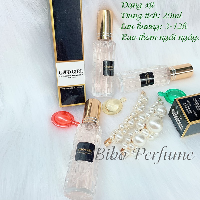 [Siêu thơm] NƯỚC HOA NỮ MINI 20ML MÙI NGỌT NGÀO