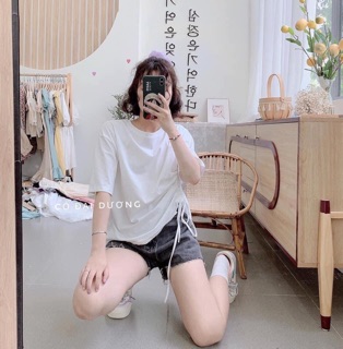 Áo crotop rút dây sườn