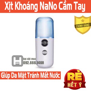 Máy Xịt Khoáng Nano Mini Phun Sương Cầm Tay 30ml