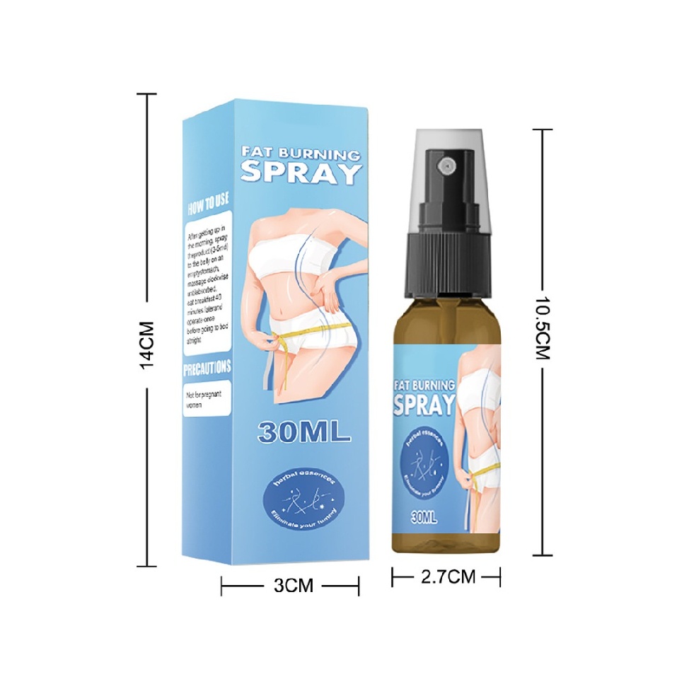 Chai xịt đốt cháy mỡ thừa mang lại vóc dáng thon gọn 30ml #1