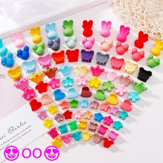 😍😍 Set 10 kẹp tóc nhỏ họa tiết hoạt hình xinh xắn cho bé gái