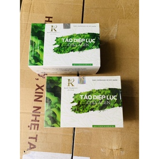 2 Hộp Tảo diệp lục Collagen KYO Chính Hãng - Tặng Kèm Bình, Ship Hỏa Tốc