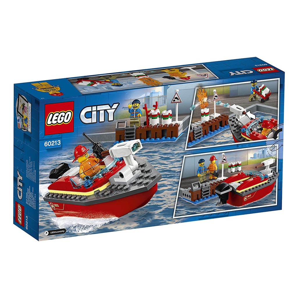 [Mã LIFEUPALL50K giảm 50K đơn 200K] LEGO CITY 60213 Cứa Hỏa Bến Tàu ( 97 Chi tiết)