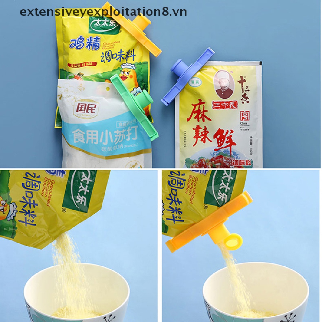 1 Kẹp Miệng Túi Thực Phẩm Có Thể Tái Sử Dụng