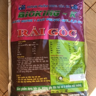 Phân bón lá Boly Bioking - k rải gốc 5 kg
