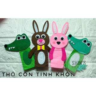 Rối Ngón tay “ Thỏ con tinh ngôn “