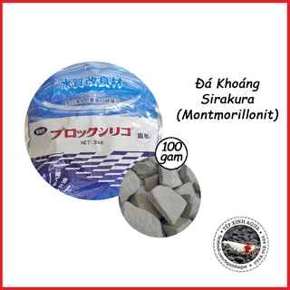 Đá khoáng Montmorillonit Nhật Bản hỗ trợ tép cảnh - 100g [Tép Xinh Aqua]