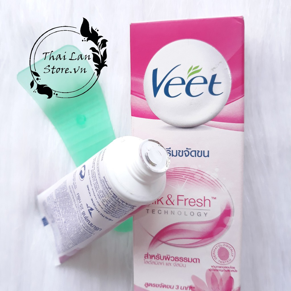 Kem tẩy lông VEET Thái Lan 25g (lông tay, chân, nách, vùng kín...)