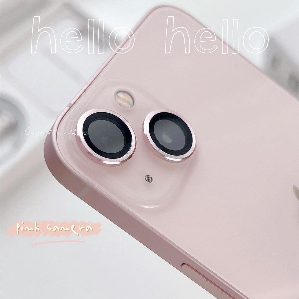 Kính Cường Lực ⚡️ 𝐑𝐄̉ 𝐍𝐇𝐀̂́𝐓 𝐒𝐇𝐎𝐏𝐄𝐄 ⚡️ Mắt Camera Remax 13/13Mini - HỒNG
