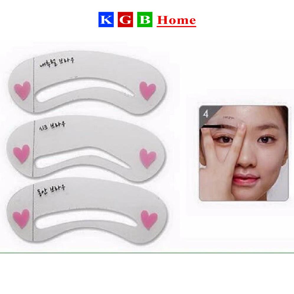 Khuôn Kẻ Chân Mày Nhựa KCM Trong Suốt