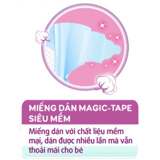 [Mẫu mới tặng thêm 6 miếng] Tã dán Sơ sinh Bobby S80