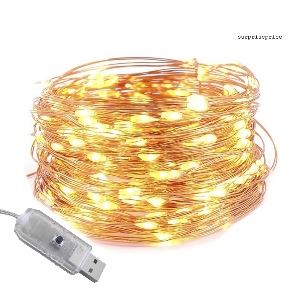 Dây đèn LED thần tiên trang trí Giáng Sinh 5/10m