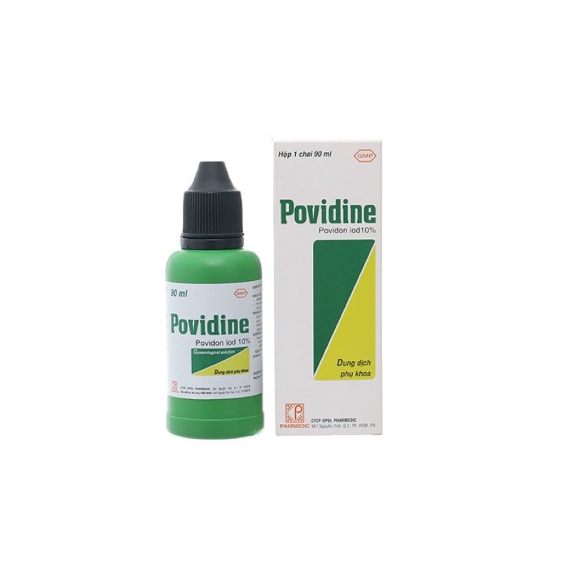 Povidine phụ khoa 90ml - Dung dịch rửa phụ khoa Povidine 90ml