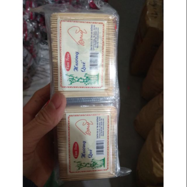 Lốc 10 hộp tăm nhọn đẹp TT