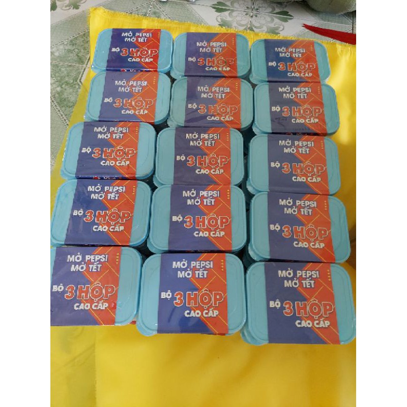 Hộp nhựa  KM Pepsi gồm 3 hộp  - giá 7.5k( bao hàng toàn Shopee)