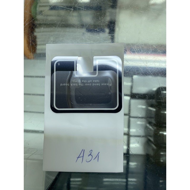 Dán camera trong suốt cho Sam sung A31 tặng miếng lau