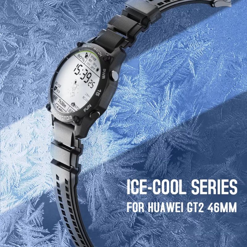 Bộ ốp và dây Sikai cho đồng hồ Huawei GT2 46mm thể thao