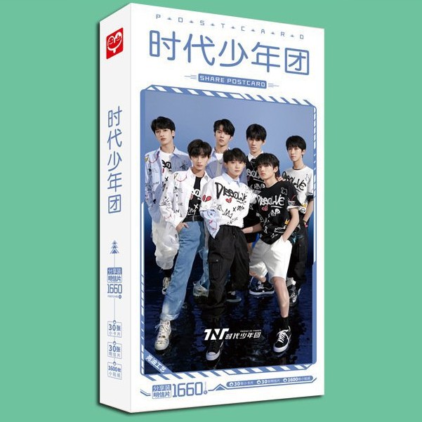 [Mã LIFEBOOK2 giảm 10% đơn 0Đ] Hộp ảnh postcard TNT TEENS IN TIMES mẫu mới 1660 ảnh in hình thần tượng