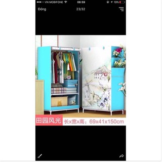 tủ vải 3D 1 buồng