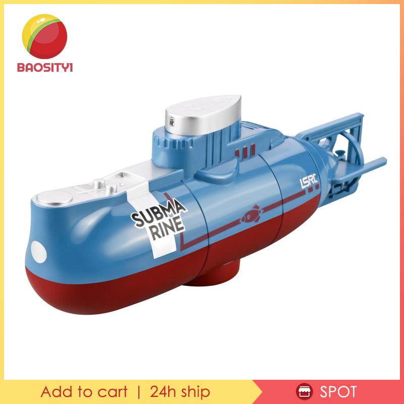 1 Tàu Ngầm Đồ Chơi Mini Điều Khiển Từ Xa Tốc Độ Cao 0.1m / s