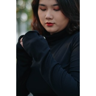 Áo tăm giữ nhiệt cổ lọ bigsize