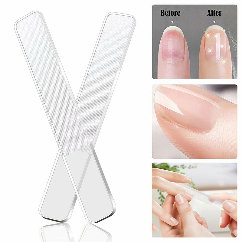 1 Cây Dũa Móng Tay Mặt Kính Nano Tráng Gương DIY Chuyên Nghiệp