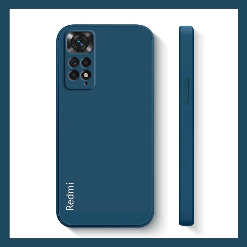 Ốp Điện Thoại Silicon Dẻo Chính Hãng Chống Sốc Cho Xiaomi Redmi Note 11 10 9 Pro + Max 11s 10S 11T Redmi 9 10 Prime