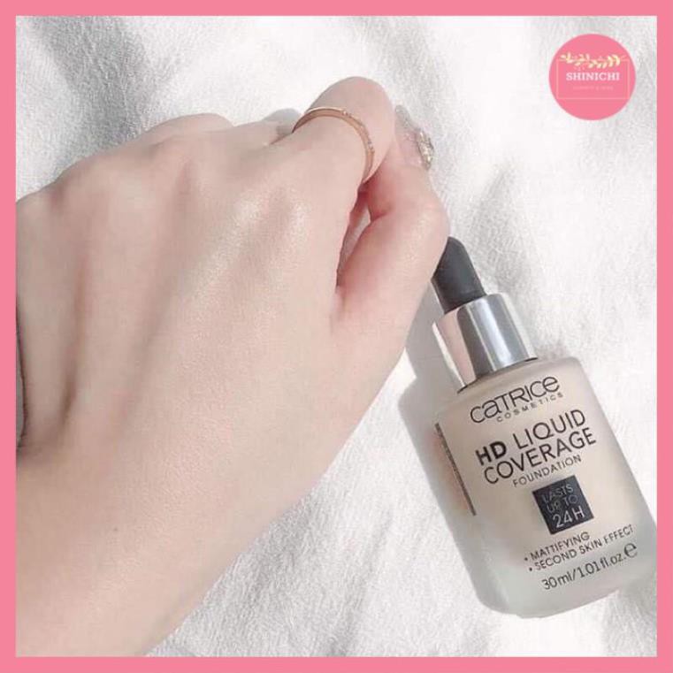 Kem Nền CATRICE HD LIQUID COVERAGE FOUNDATION Tone 010 Và 020  che khuyết điểm siêu tốt | BigBuy360 - bigbuy360.vn