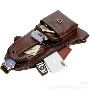 Túi Đeo Chéo Da Thời Trang Nam Cao Cấp (T_6196)