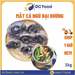 Mắt cá ngừ đại dương, túi 1kg, giàu omega 3 và dha, ăn ngon và siêu bổ cho mắt.