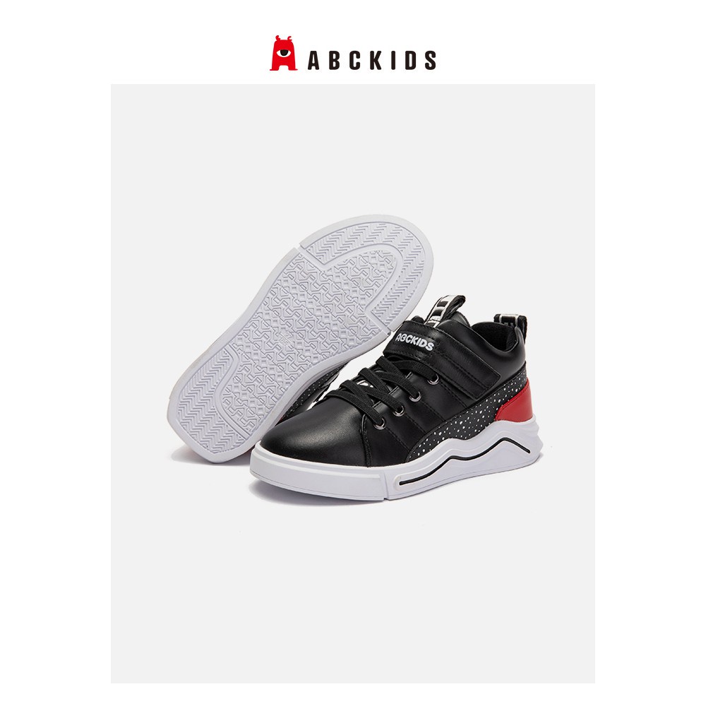 ABCKISD Giày trẻ em Tide thương hiệu giày thể thao cao cổ Giày bóng rổ thông thường