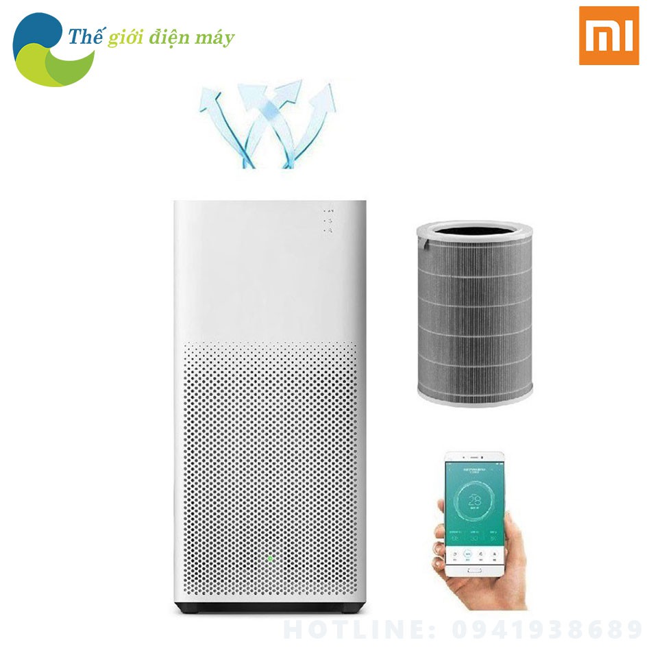 [Bản quốc tế] Lõi lọc không khí Xiaomi lọc bụi min tới 99.97% lõi lọc HEPA class 13 dùng cho 2S,2H, 3, 3H và pro