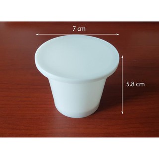 Combo 50 hũ nhựa lớn làm Bánh FLan, Rau Câu, Sữa Chua Dùng Được Lò Vi Sóng, làm hộp thức ăn kèm mang đi