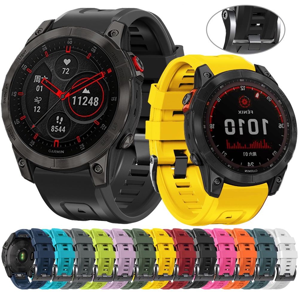 Dây Đeo Thay Thế 22mm 26mm Chất Lượng Cao Cho garmin fenix 7 7x 6 6x pro 5 5x plus 3 3hr 2 marq gen2 epix pro 47mm 51mm