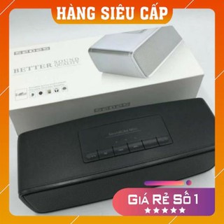 [Hàng xịn] Loa Nghe Nhạc Bluetooth Không Dây S2025 Vỏ Kim Loại, Bass Hay, Kết Nối Usb, Thẻ Nhớ Cổng 3.5
